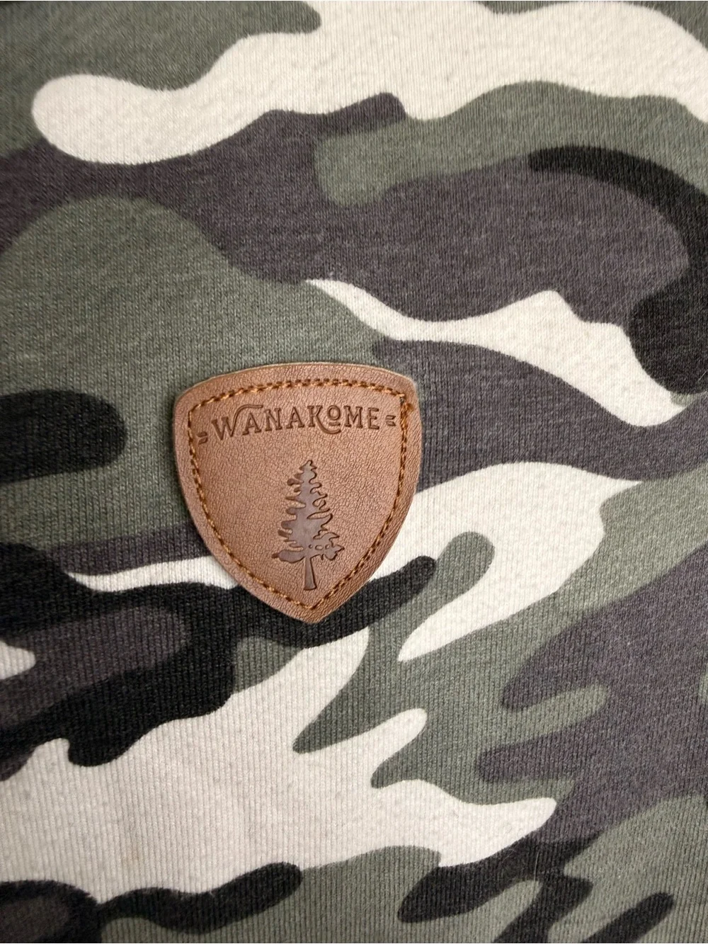 Wanakome Women Small Camouflage Hoodie Sweatshirt Long Sleeve Pullover